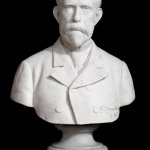 Busto in marmo di Gaetano Giorgio Gemmellaro, fondatore del museo - Foto di G. Surdi